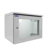 19"-Netzwerkschrank RESISTER Pro mit Regendach -...