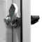 19"-Netzwerkschrank RESISTER Pro mit Regendach - IP66 für Outdoor + Industrie - Sichttür - 9 HE - 600x400 mm - lichtgrau