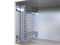 19"-Netzwerkschrank RESISTER Pro mit Regendach - IP66 für Outdoor + Industrie - Sichttür - 9 HE - 600x400 mm - lichtgrau