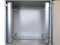 19"-Netzwerkschrank RESISTER Pro mit Regendach - IP66 für Outdoor + Industrie - Sichttür - 16 HE - 600x600 mm - lichtgrau