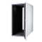 Schallgedämmter Tower-Gehäuse Schutzschrank T800 SILENCE - 1 SILENT-Ventilator - HxBxT 600x330x800 mm - weiß