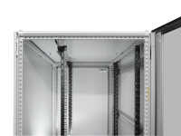19"-Serverschrank VX IT von RITTAL vorbereitet für In-Rack-Wandklimaanlage - 42 HE - BxT 800x1200mm - Sichttür - Vollblechrücktür - lichtgrau