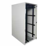19"-Serverschrank VX IT von RITTAL vorbereitet für In-Rack-Wandklimaanlage - 42 HE - BxT 800x1200mm - Sichttür - Vollblechrücktür - lichtgrau