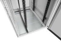 19"-Serverschrank VX IT von RITTAL vorbereitet für In-Rack-Wandklimaanlage - 42 HE - BxT 800x1200mm - Sichttür - Vollblechrücktür - lichtgrau