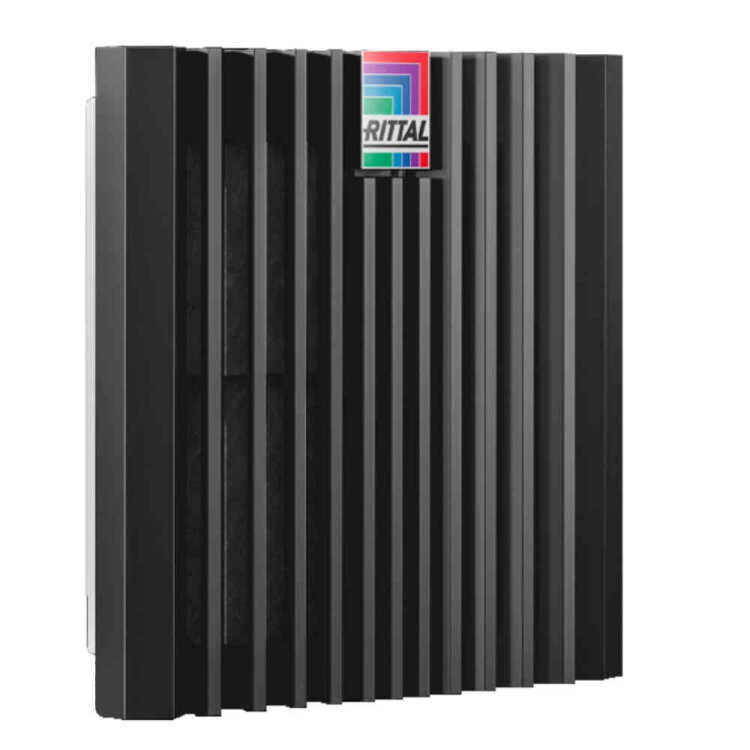 Blue e+ Austrittsfilter von RITTAL - für Filterlüfter 3239.7xx, BH 204 x 204 mm - schwarz