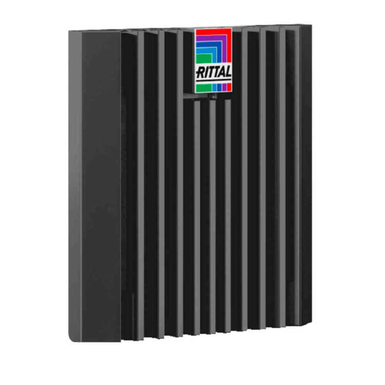 Blue e+ Austrittsfilter von RITTAL - für Filterlüfter 3237.7xx, BH 116,5 x 116,5 mm - schwarz