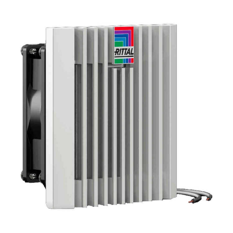 Blue e+ EMV Filterlüfter - Luftdurchsatz 20/ m³/h - 230 V - BHT 116,5 x 116,5 x 64,5 mm - lichtgrau