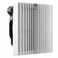 Blue e+ EMV-Filterlüfter von RITTAL - 700 m³/h - 230 V - BHT 323x 323x 156 mm - lichtgrau
