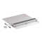 Abdeckplatte für SZB/Silence Rack Dach/Boden - Schaumdurchlass - 380x380 mm - lichtgrau
