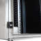 Schallgedämmter Serverschrank SCHÄFER IS-1 silenced - 25 HE - BxT 600x800 mm - Sichttür - Vollblechtür - Sockel - 2 Silent-Ventilatoren - lichtgrau