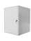 Schallgedämmter 19"-Schrank SILENCE RACK Office - 15 HE - 1 SILENT-Lüfter - BxT 600x600 mm - Vollblechtür - lichtgrau