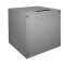 Schallgedämmter 19"-Schrank SILENCE RACK Office - 15 HE - 1 SILENT-Lüfter - BxT 600x600 mm - Vollblechtür - lichtgrau