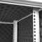 Schallgedämmter 19"-Schrank SILENCE RACK Office - 15 HE - 1 SILENT-Lüfter - BxT 600x600 mm - Vollblechtür - lichtgrau