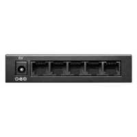 Gigabit Switch von LOGILINK - 5 Port - 1 Gbit/s - Metallgehäuse - schwarz