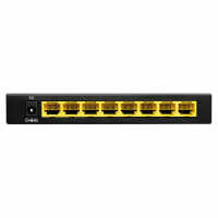 Gigabit Switch von LOGILINK - 8 Port - 1 Gbit/s - Metallgehäuse - schwarz