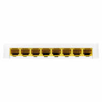 Switch von LOGILINK - 8 Port - 1 Gbit/s - Kunststoff - weiß