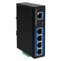 Industrial Switch von LOGILINK - 5 Port - 100 Mbit/s -...