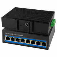 Industrial Switch von LOGILINK - 8 Port - 100 Mbit/s -...