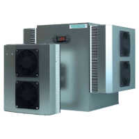 Peltier-Kühlgerät - Kühlleistung 100 W - Temperaturregelung mit LED-Anzeige - 230 V - IP65 - Anbau - Edelstahl