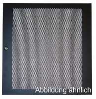 Perforierte Tür für 19"-Untertischschrank RCA von Triton - 12 HE - schwarz