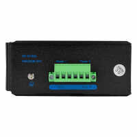 Industrial Switch von LOGILINK - 5 Port - 1 Gbit/s - Aluminium - schwarz