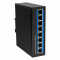 Industrial Switch von LOGILINK - 5 Port - 1 Gbit/s - Aluminium - schwarz