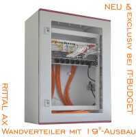 19"-Netzwerkschrank AX von RITTAL - Kunststoff - 12...