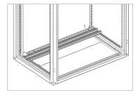 Erdungsschiene Set für SZE2/SZE3 Klimaschrank - 600 mm Schrankbreite