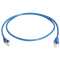 TELEGÄRTNER Premium Patchkabel - S/FTP - Cat 6A - Cat.7 Kabel - halogenfrei - GHMT-zert. - UL listed - 5 m - blau