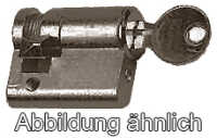 DIN-Profilhalbzylinder-Schloß mit...