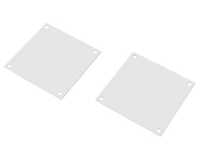 Abdeckplatten für Lüfteröffnungen 120x120 mm - 6 Stück