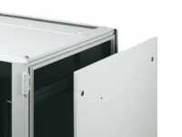 RITTAL 2 x Seitenwände für TX cablenet, TS8, TS-IT - HxT 2000x1000mm - abschließbar - lichtgrau