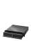 19"-Schublade von RITTAL - 2 HE - schwarz - Stahlblech - Tiefe 419 mm