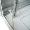 Kleiner 19"-Netzwerkschrank SZB IT - 18 HE - 800 x 800mm - Glastür - lichtgrau
