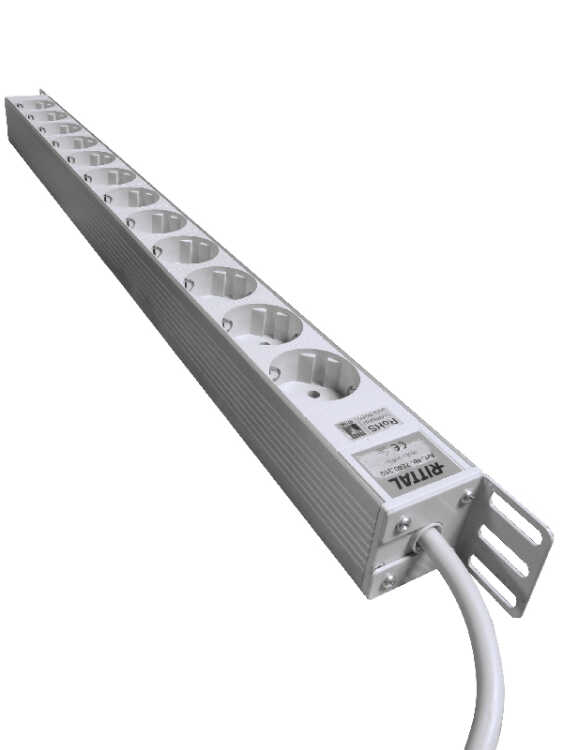 Steckdosenleiste von RITTAL - 12 Schuko-Steckdosen