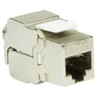 Keystone Buchse - RJ45 - Cat.6A - voll geschirmt -...