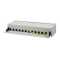 Patchpanel - Cat.6A - 12-Ports - 1 HE - geschirmt - lichtgrau