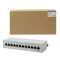 Patchpanel - Cat.6A - 12-Ports - 1 HE - geschirmt - lichtgrau