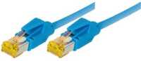 DRAKA Top-Quality Patchkabel - Cat 6A - 1,5 m Länge - 2 x HIROSE TM31 Stecker - blau