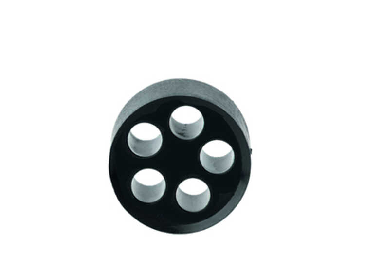 Mehrfachdichteinsatz JACOB - M25 - H 9,3 mm - Ø 19,8 mm - 5 x Ø 4 mm - 1 Stück