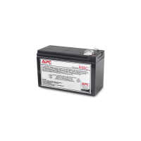 APC APCRBC110 - Plombierte Bleisäure-Batterie/Akku (VRLA) - schwarz - 84 VAh - 2,5 kg - 151 mm
