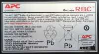 APC APCRBC117 - Plombierte Bleisäure-Batterie/Akku...
