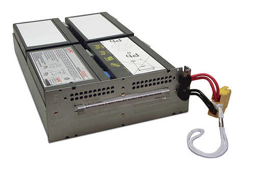 APC APCRBC133 - Plombierte Bleisäure-Batterie/Akku (VRLA) - 1 Stück - schwarz - 432 Vah