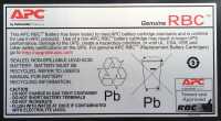 APC RBC4 - Plombierte Bleisäure-Batterie/Akku (VRLA)...