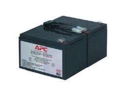 APC RBC6 - Plombierte Bleisäure-Batterie/Akku (VRLA) - schwarz