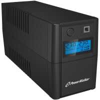 POWERWALKER by BLUEWALKER Line-Interactive USV-Anlage - VI 650 SE - 360 W - Eingang 1x CEE 7/7 - Ausgang 2x CEE 7/3
