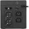 POWERWALKER by BLUEWALKER Line-Interactive USV-Anlage - VI 1000 LCD - 600 W - Eingang 1x CEE 7/7 - Ausgang 2x Schuko + 2x IEC C13 - Tower-Gehäuse