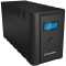 POWERWALKER by BLUEWALKER Line-Interactive USV-Anlage - VI 2200 SHL - 1200 W - Eingang 1x C14 - Ausgang 2x Schuko, 2x IEC C13