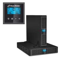 POWERWALKER by BLUEWALKER Line-Interactive USV-Anlage - VI 1500RT HID - 1350 W - Eingang 1x C14 - Ausgang 8 x IEC C13