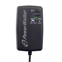 POWERWALKER by BLUEWALKER DC SecureAdapter - Netzadapter + Akku-Ladegerät + Akku - 12 Watt - 1 x Lithium-Ionen 2600 mAh - Kabel 1 m